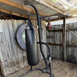 Boxing Heavy Bag & Speed Bag with stand