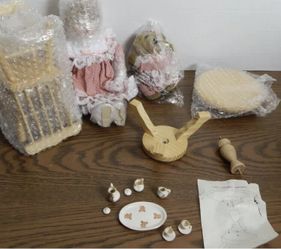 VTG~ NEW ~1997 ABC Distrubting Doll Tea Set❤️