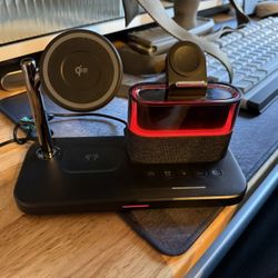 Charger Alarm Clock For Phone/watch/headphones