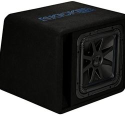 KICKER VL7S122 L7S 12" Subwoofer in Vented Enclosure 2-Ohm