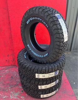 LT 245/75R17 BFGoodrich All-Terrain T/A DOT2025 full tires set new