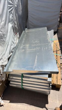 Galvanized back pans