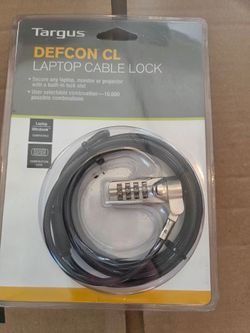 Laptop cable lock