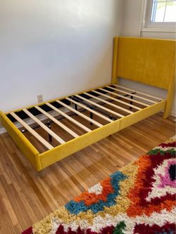 Kids Yellow Bed Frame