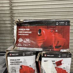 Red Lion RL-SPRK200 230 Volt, 2 HP, 76 GPM Cast Iron Sprinkler/Irrigation Pump with Thermoplastic Impeller