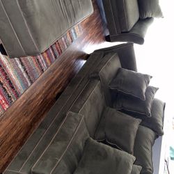 Forest Green Couch Set 