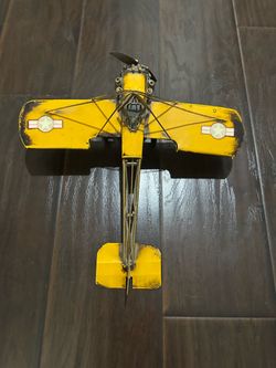 Metal airplane
