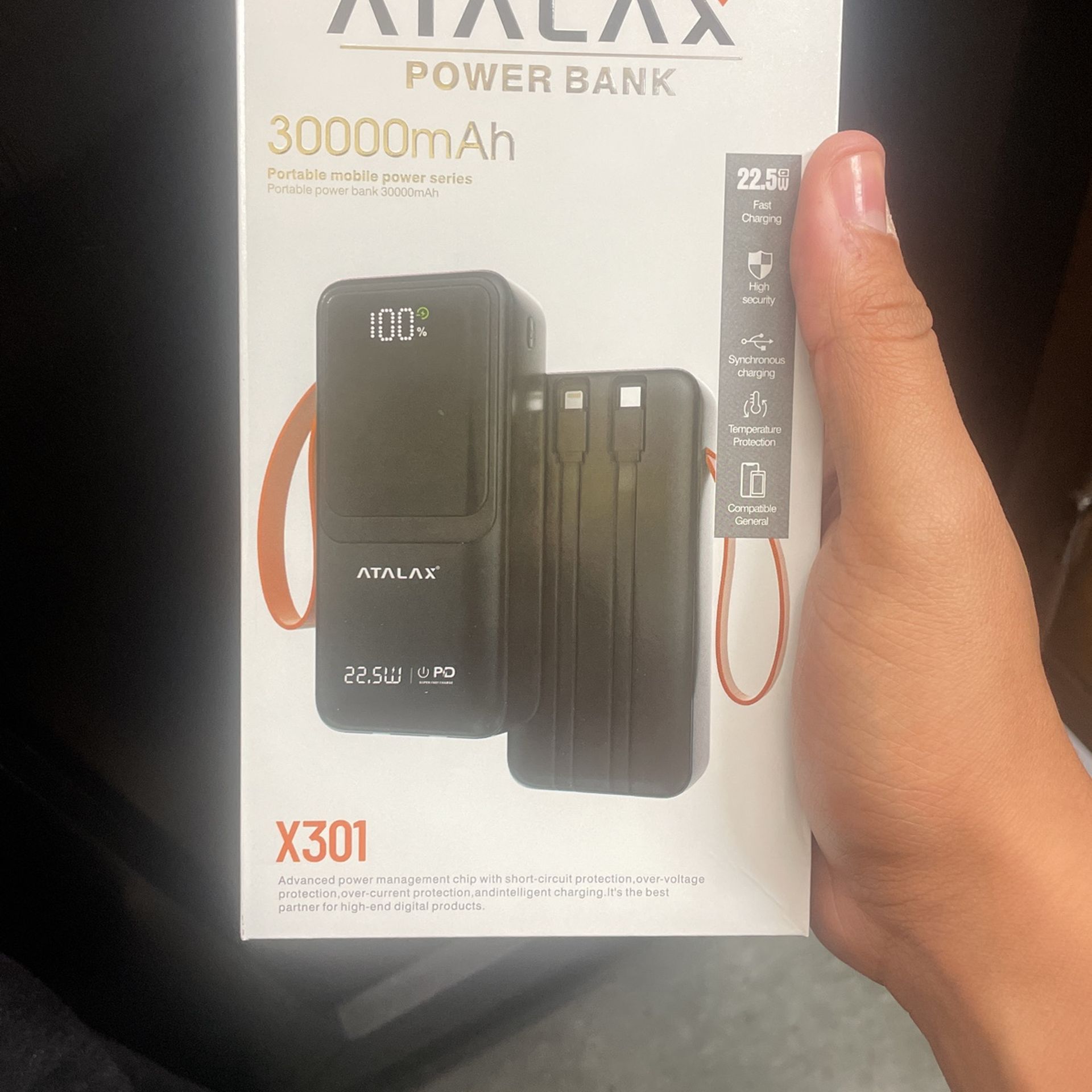ATALAX POWER BANK 30,000