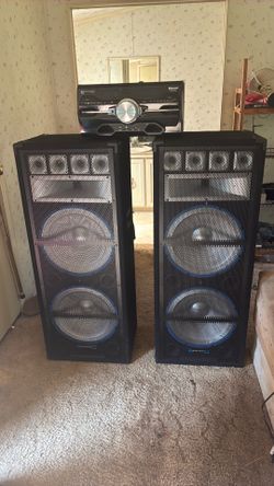 Concert speakers