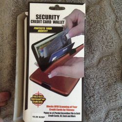 Wallets/ security wallet