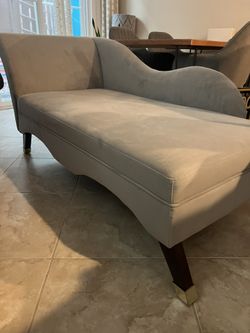 Velvet Chaise Lounge