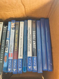 Ps4 games and dvds