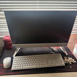 Dial two and one computer comes with mouse and keyboard