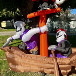 Pirate Blow Up Decoration Halloween 