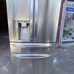 🍂REFRIGERATOR 4 DOORS LG EASY ACCESS🍂✔️STAINLESS STEEL✔️🆓️FREE DELIVERY🆓️