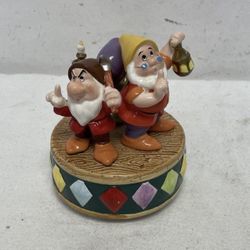 Schmid Disney Snow White & Seven Dwarfs Music Box