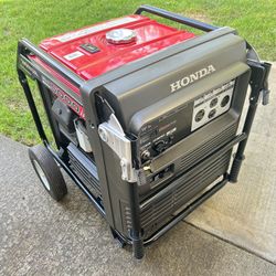 Honda Em5000is Generator Quiet Model Works Like New