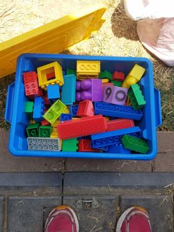 Big box of mix legos