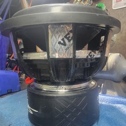 100% Custom Made 12" SPL Subwoofer!