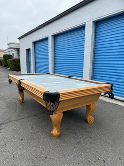 Pool Table 8ft Olhausen Santa Ana Model Free Delivery And Setup New Cloth You Can Chosse Over 20 Different Colors 