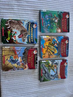 5 Kids Books: Geronimo Stilton 300 pgs w/ graphics