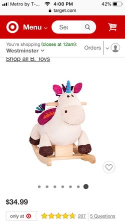 Rocking unicorn