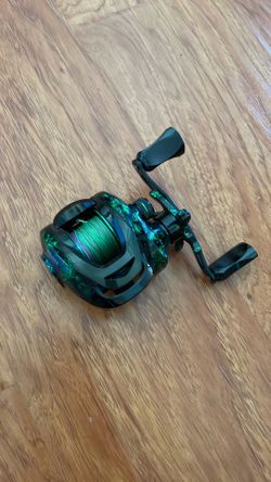 Baitcasting reel haut ton new no box with line on reel