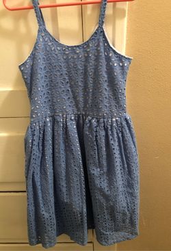 Blue Flower Dress