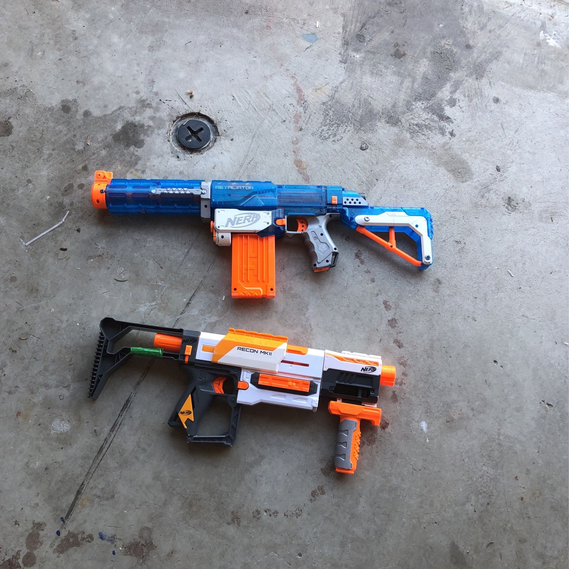 2 Nerf Guns