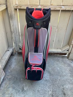 Used Cobra 14 Divider Golf Cart Bag