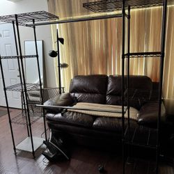 Clothing Rack Storage Space