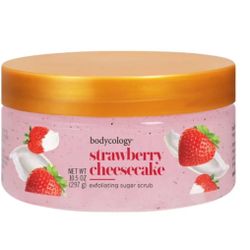 Bodycology Exfoliating Sugar Scrub, Strawberry Cheesecake