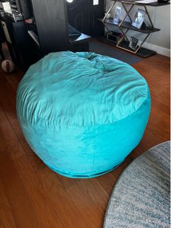 Gently used giant bean bag