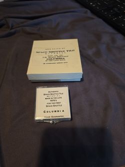 Columbia Space Shuttle Tile Late 1970s