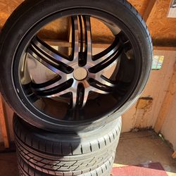 Rims and tires 265/40/22