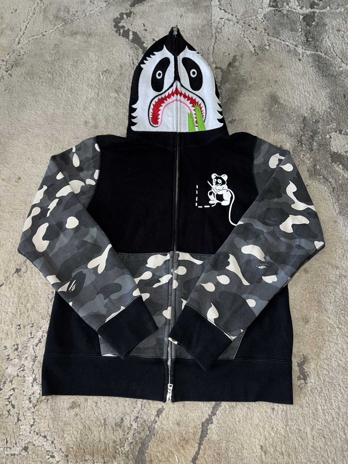 Bape City Camo Panda Full Zip Hoodie 🐼