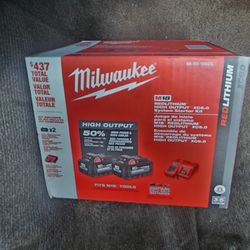 Milwaukee M18 Red Lithium High Output System Starter Kit