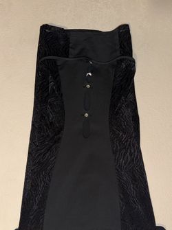 Black Lace Panel Dress Size Small