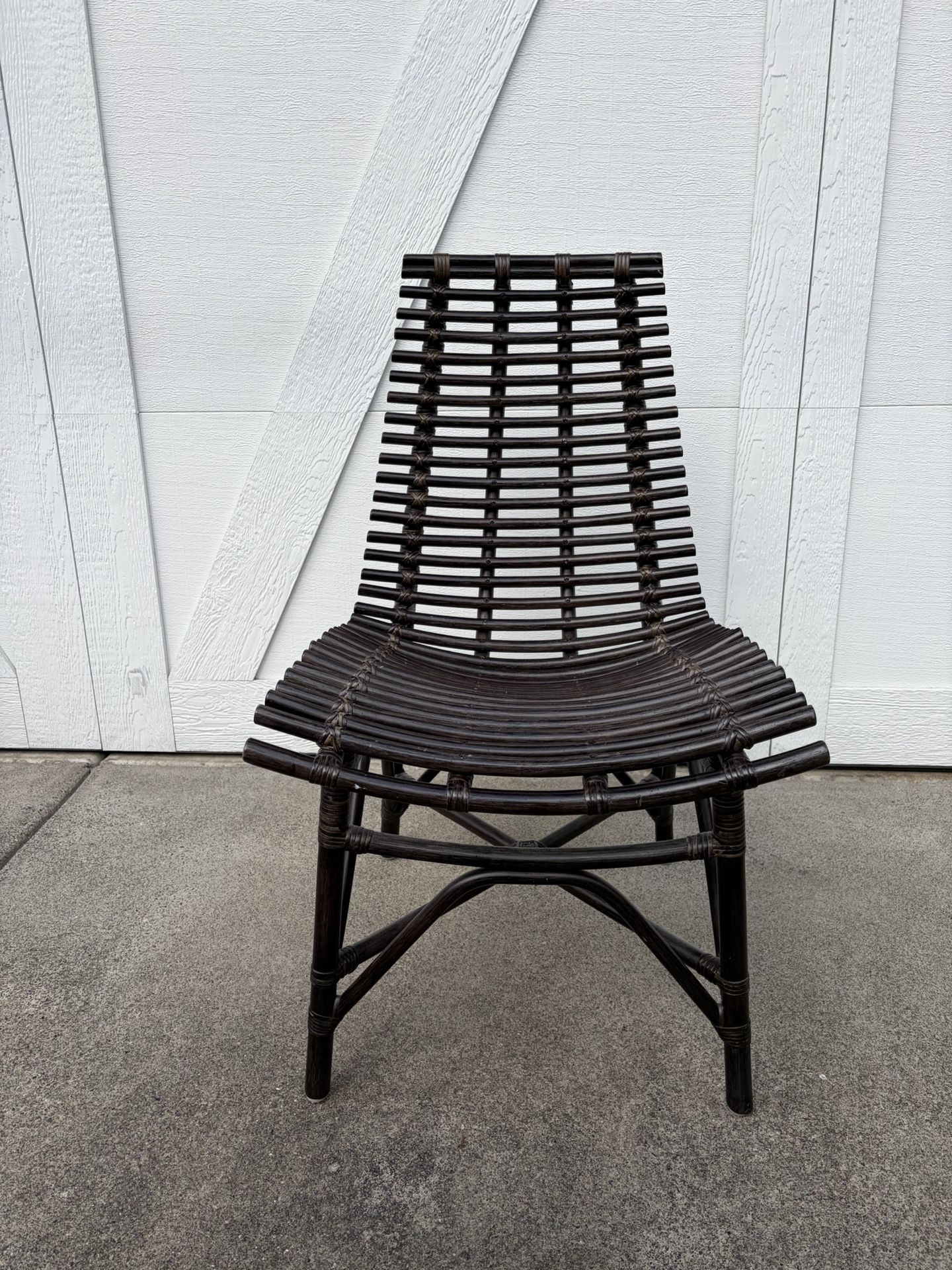 Chair. Modern Black Unique Wood Chair