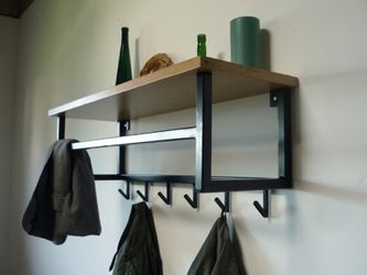 Metal Frame Coat Rack