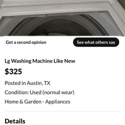 Lg Dryer DLE6100W