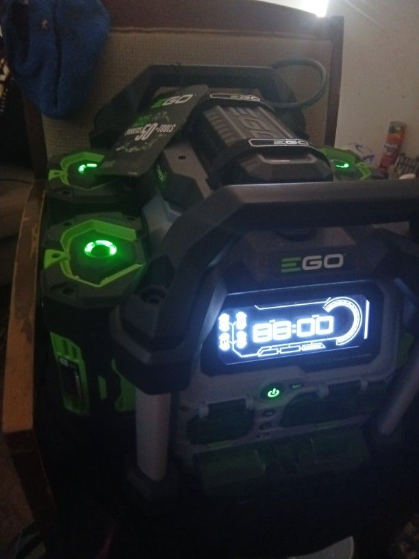 Ego Nexus Powerstation 4  Batteries 7.5 Ah New 
