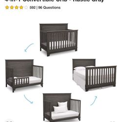 Simmons Crib Set With Dresser And Night Stand (Read Description)