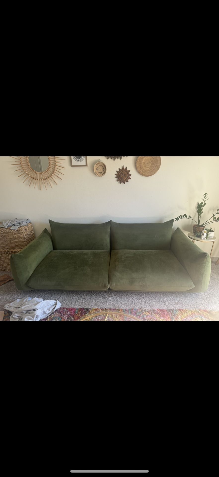 Green MCM Modern Couch/Sofa