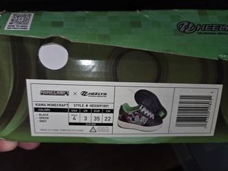 Heelys- Minecraft Wheeled Sneakers Youth
