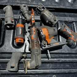 Rigid Power Tools Job Max With Attachments!!! 