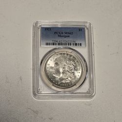 1921 Graded Silver Dollar