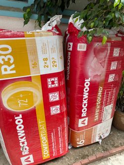 Rockwool insulation 2 bales