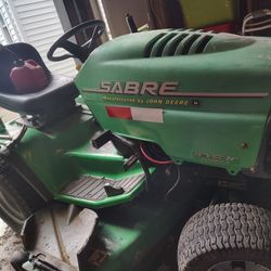 54 Inch Sabre Riding Lawnmower