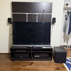 Sony TV + Home Theater System